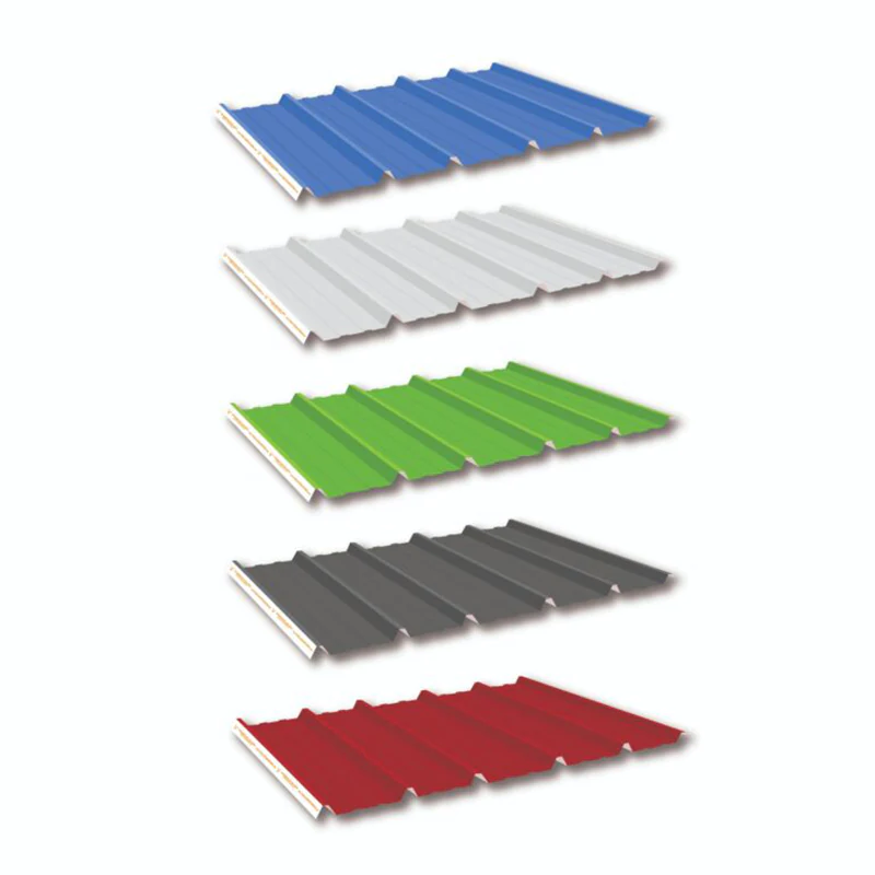 Colour coated Metal Roofing Sheet in two differnt colours