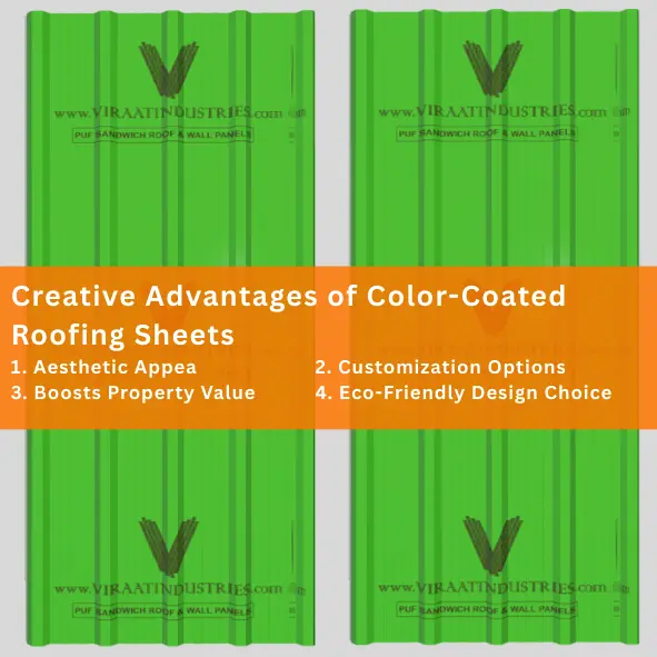 Creative Advantages of Color-Coated Roofing Sheets
