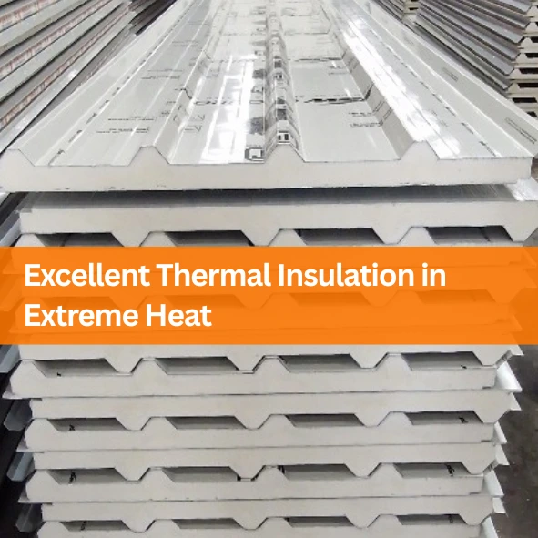 Excellent Thermal Insulation in Extreme Heat