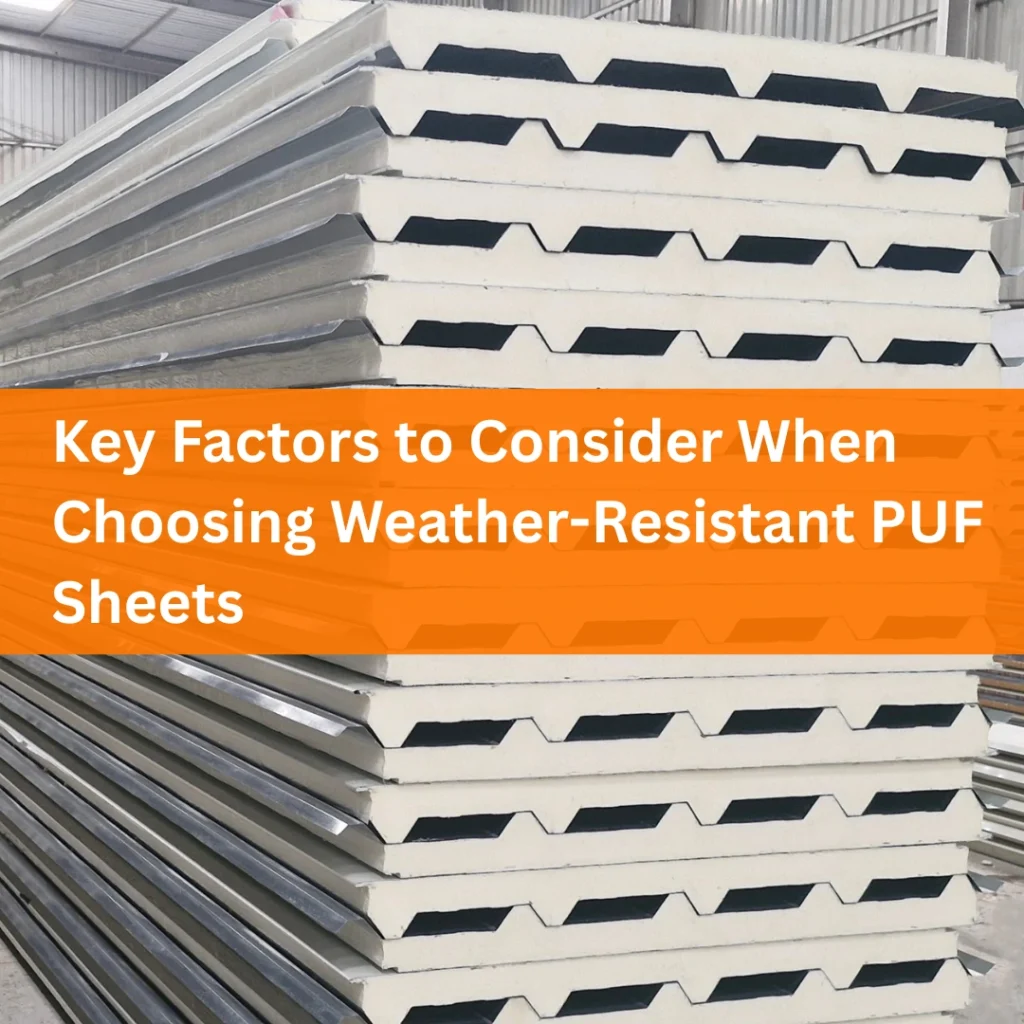 Key Factors to Consider When Choosing Weather-Resistant PUF Sheets