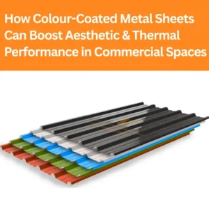 How Colour-Coated Metal Sheets Can Boost Aesthetic & Thermal Performance in Commercial Spaces