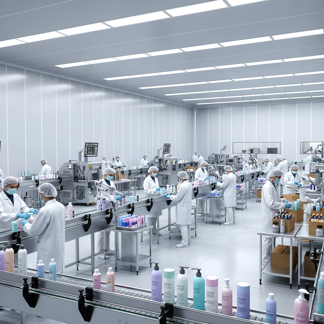 Clean Room Panel for Cosmetic and personal care