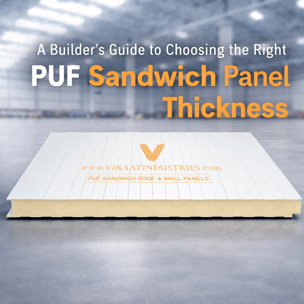 A Builder’s Guide to Choosing the Right PUF Sandwich Panel Thickness
