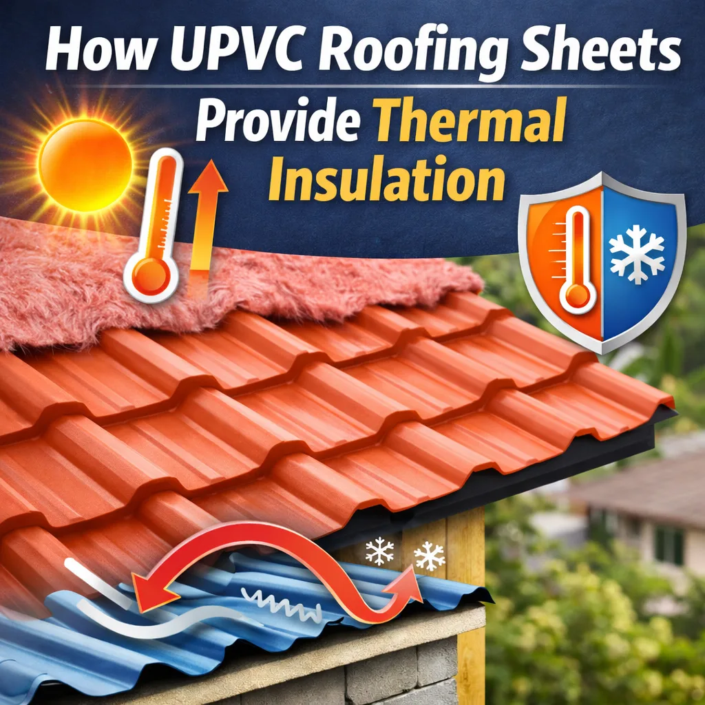 How UPVC Roofing Sheets Provide Thermal Insulation