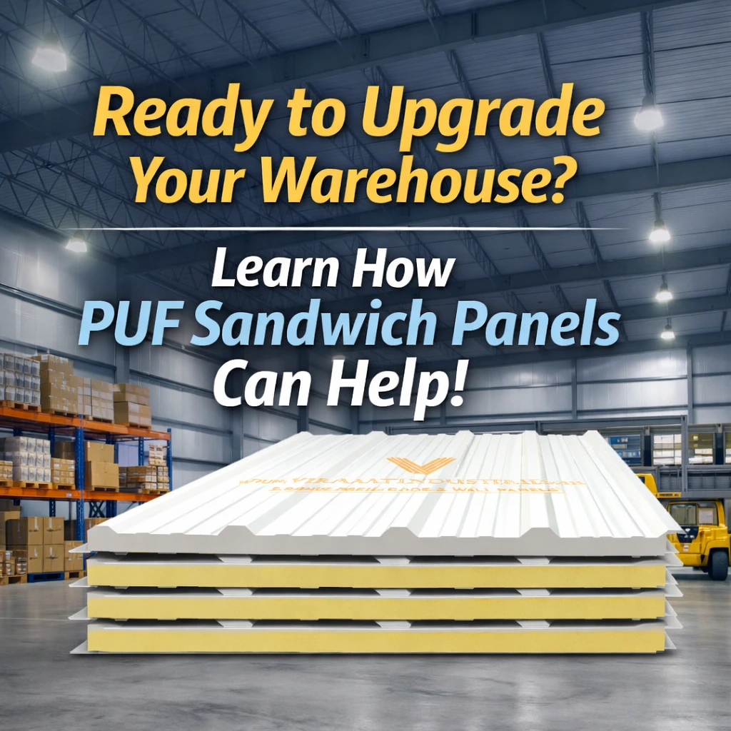 Ready to Upgrade Your Warehouse? Learn How PUF Sandwich Panels Can Help!