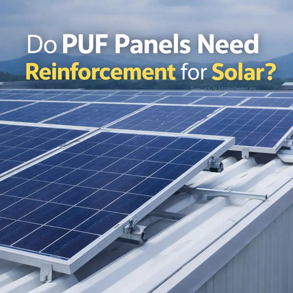Do PUF Panels Need Reinforcement for Solar?