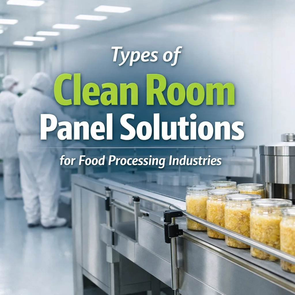 Types of Clean Room Panel Solutions for Food Processing Industries