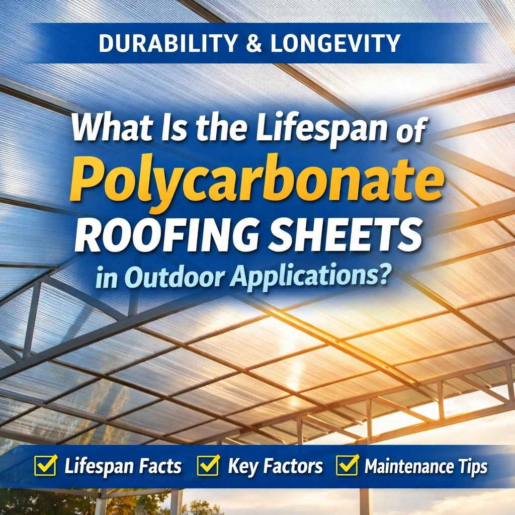 What Is the Lifespan of Polycarbonate Roofing Sheets in Outdoor Applications?