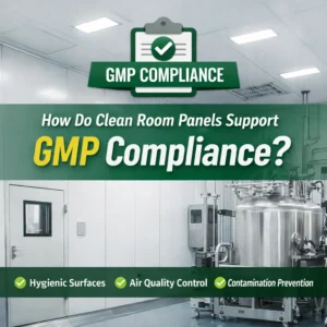 How Do Clean Room Panels Support GMP (Good Manufacturing Practice) Compliance?