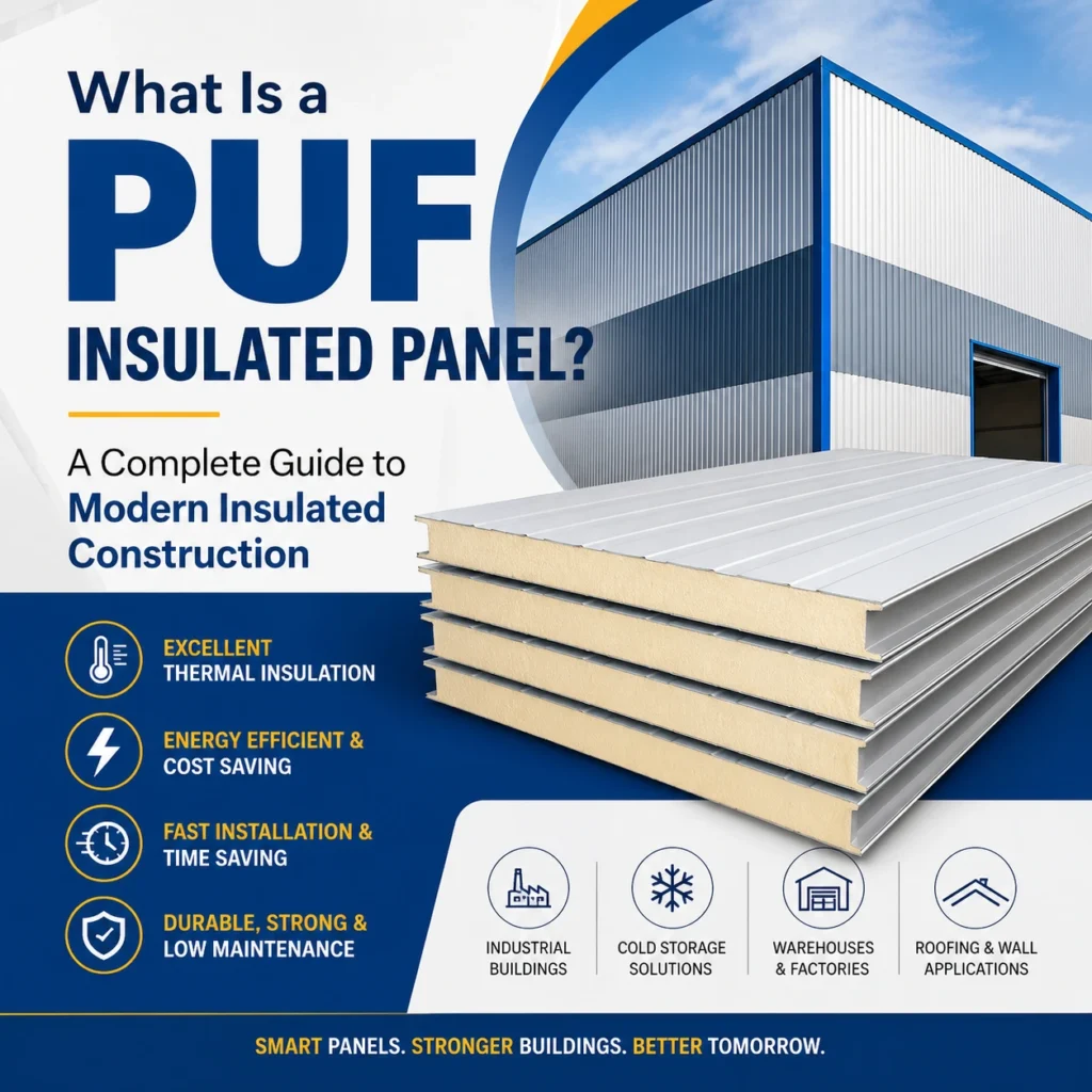 What Is a PUF Insulated Panel A Complete Guide to Modern Insulated Construction