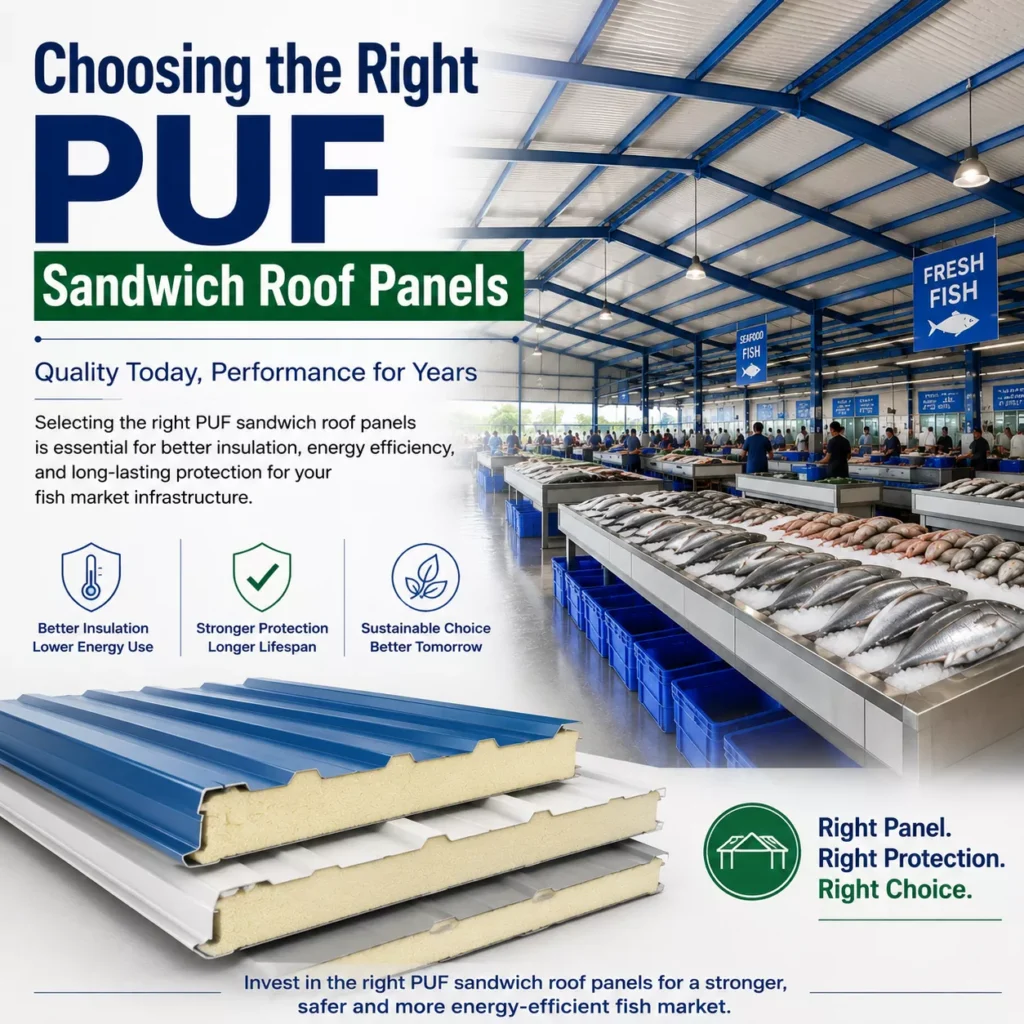 Choosing the Right PUF Sandwich Roof Panels