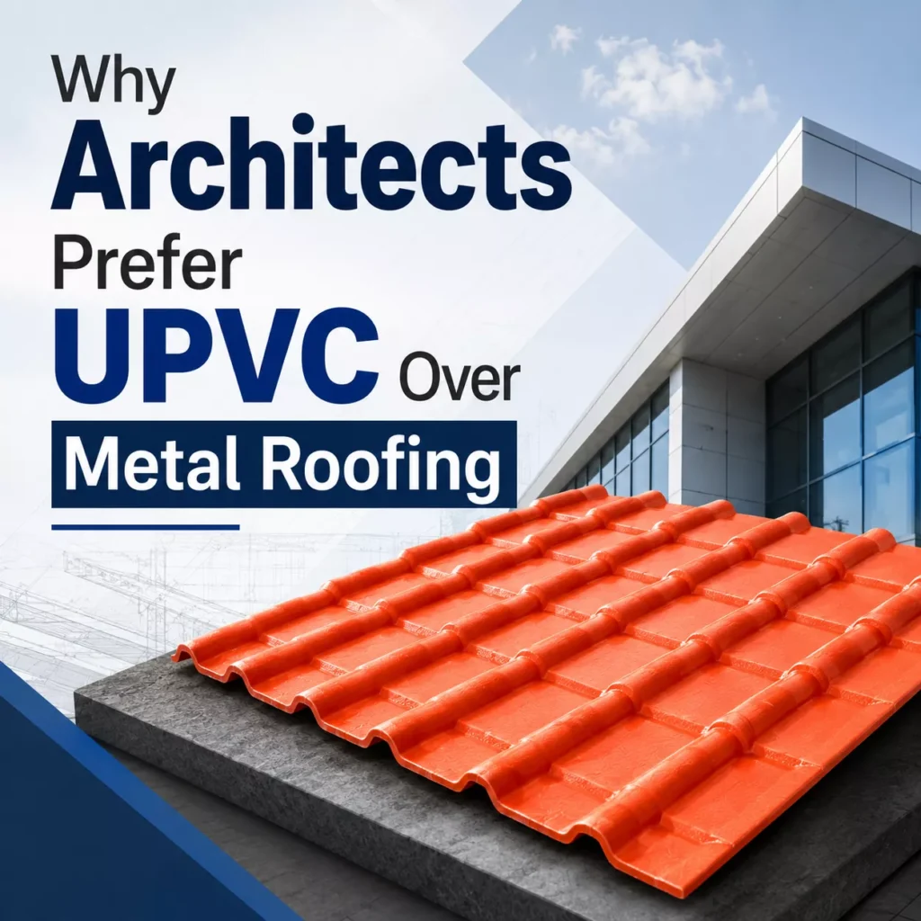 Why Architects Prefer UPVC Over Metal Roofing