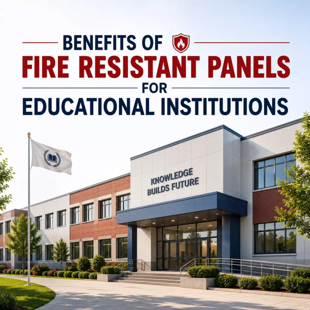 Benefits of Fire Resistant Panels for Educational Institutions