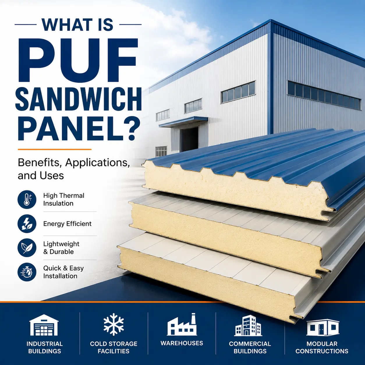 What is PUF Sandwich Panel
