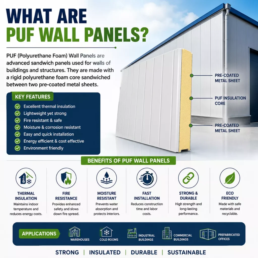 What Are PUF Wall Panels