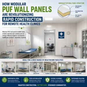 How Modular PUF Wall Panels Are Revolutionizing Rapid Construction for Remote Health Clinics