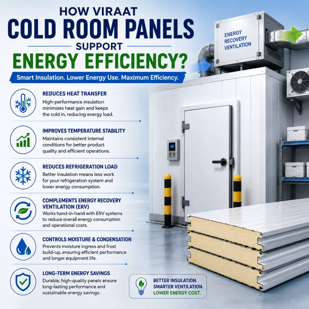 How Viraat Cold Room Panels Support Energy Efficiency