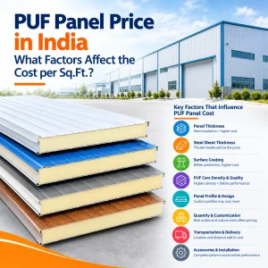 PUF Panel Price in India: What Factors Affect the Cost per Sq.Ft.?