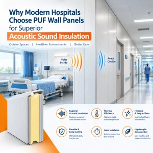 Why Modern Hospitals Choose PUF Wall Panels for Superior Acoustic Sound Insulation
